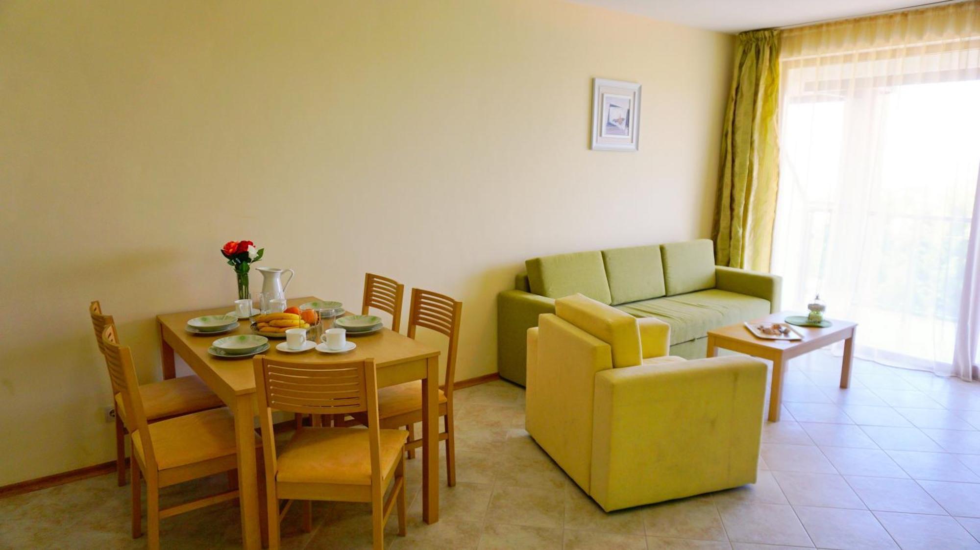 Морски Апартаменти Джулай Морнинг - July Morning Sea View Apartments 카바르나 객실 사진